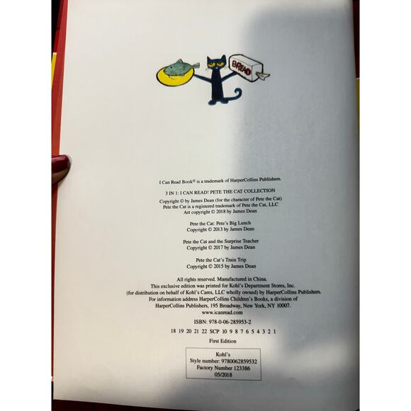Pete the Cat 3-in-1 Treasured Storybooks for Young Readers - Picture 7 of 7